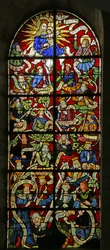 Window depicting Tree of Jesse